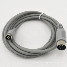 OEM Factory High Quality 22AWG 24 AWG Audio Cable Male to Male Power DIN 4P Cable